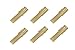 Upgradelights Cream Fiber Drip Candelabra Base 4 Inch Candle Covers (Set of six)