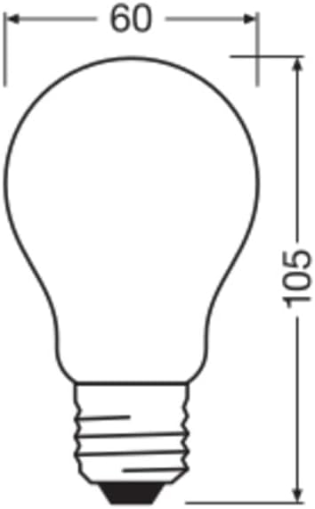 LED-Lampe Filament A100 Kolbenform E27 11W 1521lm