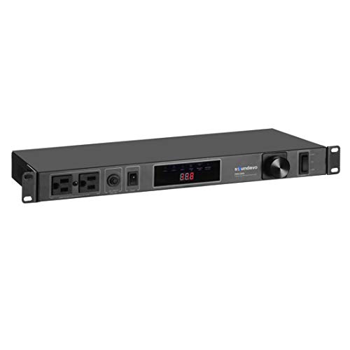 Soundavo PMX-3300 Power Conditioner and Surge Sequencer 10 Protected Outlets and 3 Zones 15A with LED Voltmeter Display - Thumbnail 2