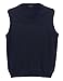 Gioberti Mens V-Neck Cotton Solid Sweater Vest