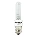6PK Bulbrite 473041 KX40FR/E12 40-Watt Dimmable KX-2000 Krypton/Xenon T3, Candelabra Base, Frost