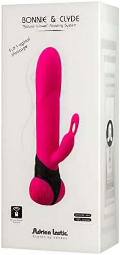 Adrien Lastic Powerful Rampant Rotating Rabbit with Remote Control & 3 Oz Water-Based Lubricant
