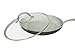 Glass Frying Pan Lid, 12 Inch Tempered Glass Cookware Lid With Vent | Stainless Steel Handle and Rim | Oven Safe and Dishwasher Safe | Perfect for Warming, Steaming, Simmering, and Braising.