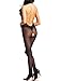Amoretu Womens Sheer Lingerie Halter Body Stockings Bodystocking Black