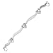 diamond white gold tennis bracelet