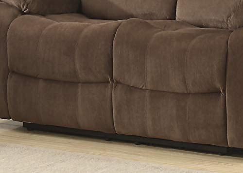 Christies Home Living Bill-Brown-DRL Contemporary Room Reclining Love Seat