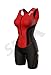 Sparx Women Triathlon Suit Tri Short Racing Cycling Swim Run (Small, Red)