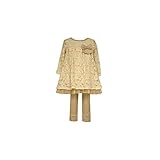 Bonnie Jean Girls' Fashion Long Sleeve Dress and Legging Set