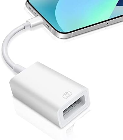 [Apple MFi Certified] USB Camera OTG Adapter with Charging Port ...