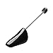 Adjustable Keep Shape Shoe Trees with Tension Spring Coil for Men, Black