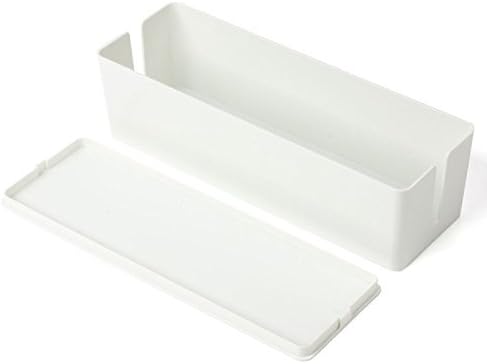 Tosnail - Caja para cables, 41 x 16 x 13 cm, color blanco: Amazon.es: Oficina y papelería