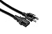 Hosa PWC-401.5 Power Cord, IEC C13 to NEMA 5-15P, 1.5 Feet
