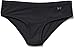 Under Armour Women's Pure Stretch Sheer Cheeky, Black (001)/White, One Size