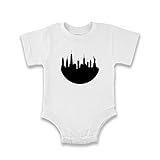 New York City Skyline Infant Bodysuit by Pop Threads