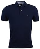 Tommy Hilfiger Men's Classic Fit Solid Color Short Sleeve Logo Polo Shirt