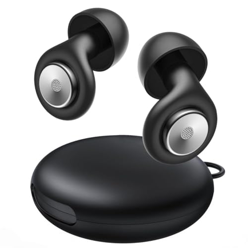 Ear Plugs for Sleeping Noise Cancelling 45dB, Reusable Silicone Earplugs with 8 Eartips and Travel Case, Earplugs for Sleep for Concerts, Snoring