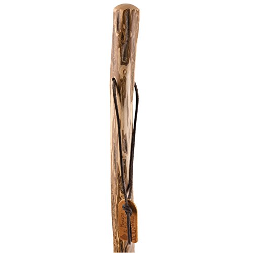 Brazos Free Form Ironwood Walking Stick Hiking Trekking Pole, 55 Inch