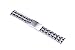 GOOQ New Solid Stainless Steel Watchband Wristband for Samsung Galaxy Gear 2 R380 Neo R381 Live R382 Smart Watch Strap Compatible with LG G Watch W100/W110 Smart Watch (Brushed Stainless)