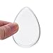 Sunmore Clear Silicone Makeup Sponge,Silicone Sponge Applicator Blender for all Liquid Foundation Cream, 3 Pack