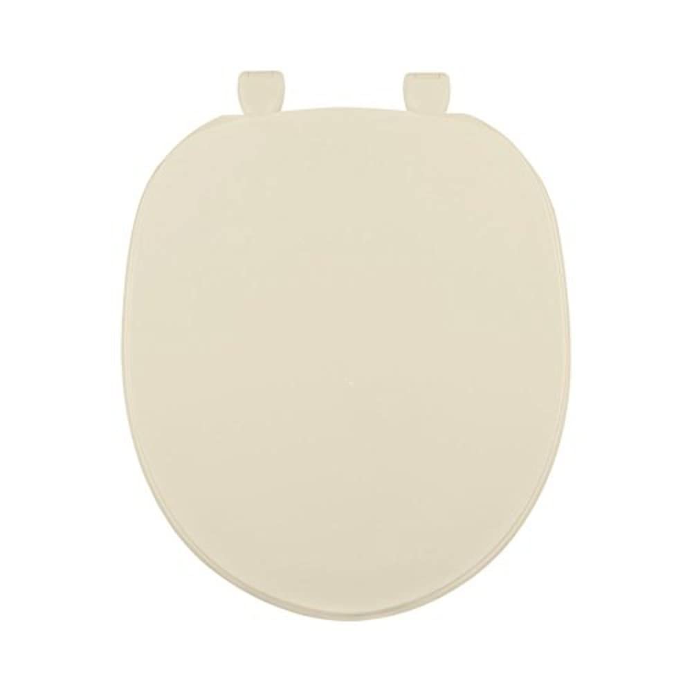 Centoco 200-106-A Plastic Round Toilet Seat with Closed Front, Bone