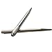 QMYBROW Wholesale Aluminium Microblading Pen 10Pcs Silver Color Lightweight Manual Microblade Needle Holder