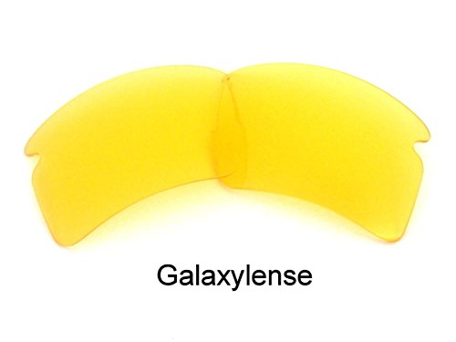 Galaxy Replacement Lenses For Oakley Flak 2.0 XL Yellow Night Vision 100% UVAB.