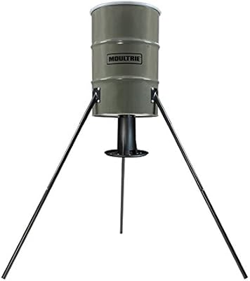 Moultrie Dinner Plate Deer Feeder 55 Gallon Gravity Feed
