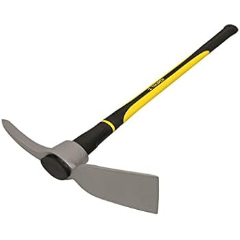 Truper 31614 5-Pound Pick Mattock with 36-Inch Fiberglass Handle