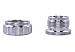 HiwowSport Aluminium Alloy Fuel Cap Weld On Filler Neck Oil Tank Cap (2inch, Silver)