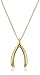 Amazon Collection Sterling Silver Wishbone Pendant Necklace