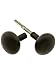 Pair of Craftsman Door Knobs with Oil-Rubbed Bronze Finish