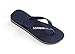 Havaianas Women's Brazil Logo Flip Flop Sandal, Navy Blue, 9