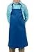 KNG Kids Cooking Apron for Girls and Boys Medium, Royal Blue