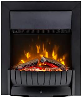 Dimplex Clement Optiflame Inset Electric Fire, Traditional Style, Matte ...