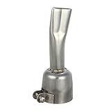 Iglobalbuy 20mm Wide Stainless Steel Angle Flat Slit Nozzle Hot Air Plastic Welder