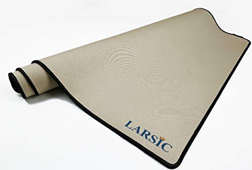 image for Larsic Stove Cover - Thick Natural Rubber Sheet Protects Electric Stov