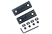 Gotical 5 Slots M-LOK Rail Section for M Lok Handguard Five Slots Rail Picatinny Rail Set of 2 Pieces
