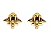 K-Musculo 2-Pack of Pre Columbian 24k Gold Plated Lapel Pin | Ancient Columbian Airplane Gold Lapel Pins | Gold Lapel Pin Unisex Jewelry | Quimbaya Lapel Pin A
