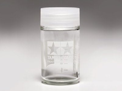 【 スペアボトル46 計量目盛つき 】 6本入り1BOX タミヤ メイクアップ材 81042 セット 調色した塗料の保存に便利に使えるガラス製ボトル