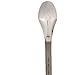 Be Legend Titanium Camping Spoon Extra Long Handle (9.81 inches) with Conversion Table Bonus FIRE Striker - Ultralight Backpacking Spoon? (1)