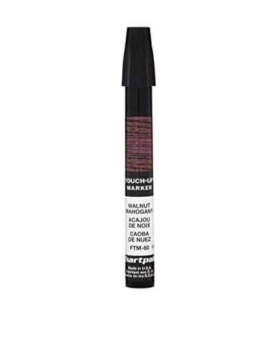 Chartpak Wood Frame Touch-Up Marker, Tri-Nib, Walnut/Mahogany, 1 Each (FTM60)