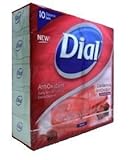 Dial Power Berries Antioxidant Glycerin Bar Soap, 4 Ounce, 10 Bars
