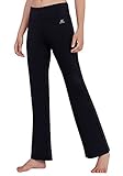 Matymats Women’s High Waist Yoga Flare Bootleg Pant Workout Fitted Athletic Bootcut Pants
