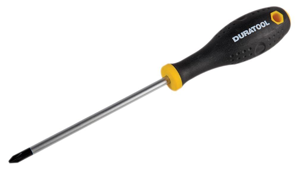 Duratool Phillips Screwdriver PH2 x 125mm โ Magnetic Tip, Ergonomic Grip, S2 Steel Blade โ image 1