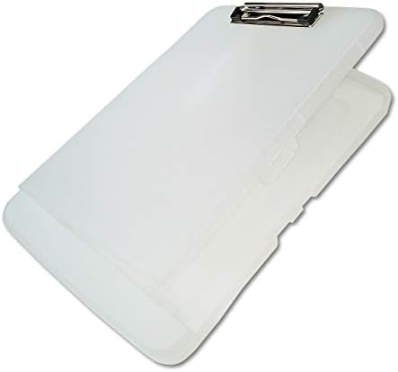 クリップボード クリップ バインダー ファイル 収納 ボックス クリア フォルダー ケース サイズ ボード ペン ホルダー クリア Tarunniketanpublicschool