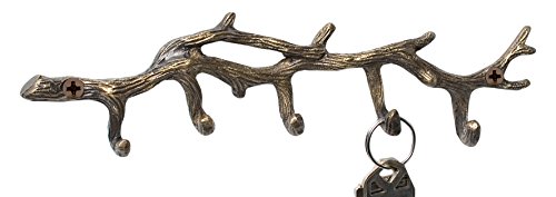 Abbott Collection 92-WH/07 Small Gold Twig Wall Hook