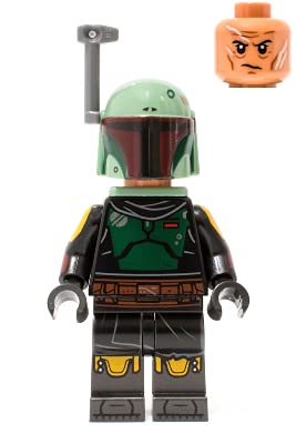 LEGO Star Wars Boba Fett Beskar Armour Minifigure from 75312 (Bagged)