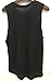 Darceil Women's Sleeveless Loose Fit Rock and Roll Tank Top (L, Black, Size L