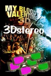 3D Glasses – Green/Magenta (3 PAIRS) – for Coraline, My Bloody Valentine, Journey to the Center of the Earth Home DVD