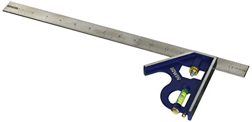 IRWIN Tools Combination Square, Metal-Body, 16-Inch (1794471)